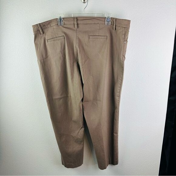 Zac & Rachel Tan Pants Women’s Size 24W - Picture 2 of 3
